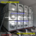 Corrosion resistant assembled construction use steel plates water tank